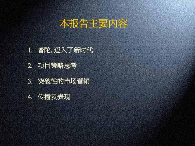 上海普陀绿洲湖畔商务港项目整体营销推广案ppt